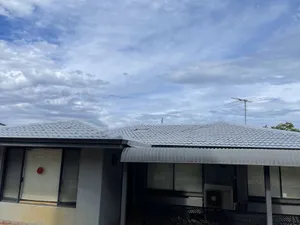Photo of a roof done with the colour: Light Grey