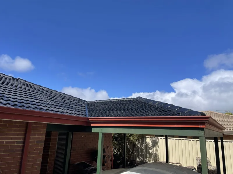 Perth roof with Ebonite Dulux Acratex coating - view 3