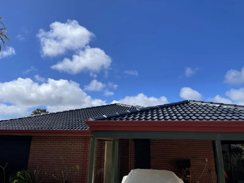 Perth roof with Ebonite Dulux Acratex coating - view 4