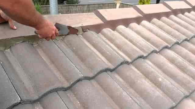 Expert ridge capping repointing work - Roof Restorers Perth