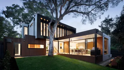 Modern home with well-ventilated roof design
