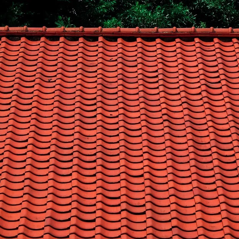 Terracotta roof tiles exposed to Perth's extreme summer heat