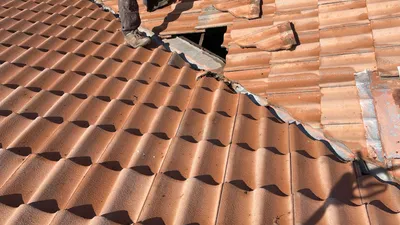 Roofing work in progress showing gutter and edge detail on a Perth home